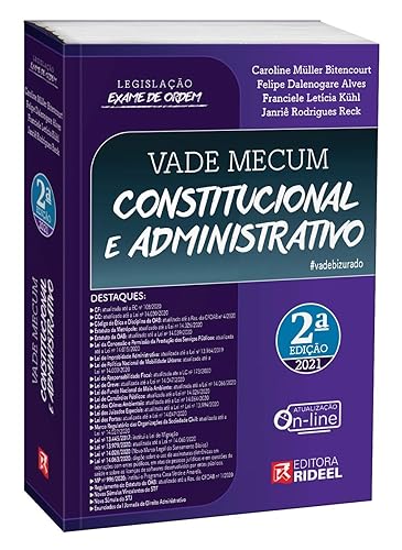 Vade Mecum Constitucional E Administrativo - Legislação Exame De Ordem - 2ª Edição (2021)