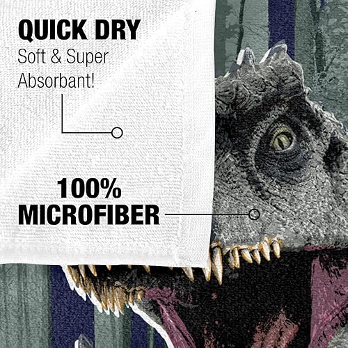 Miniatura 4 de LOGOVISION Jurassic World: Dominion, toalla de playa Giganotosaurus de 30"x60"