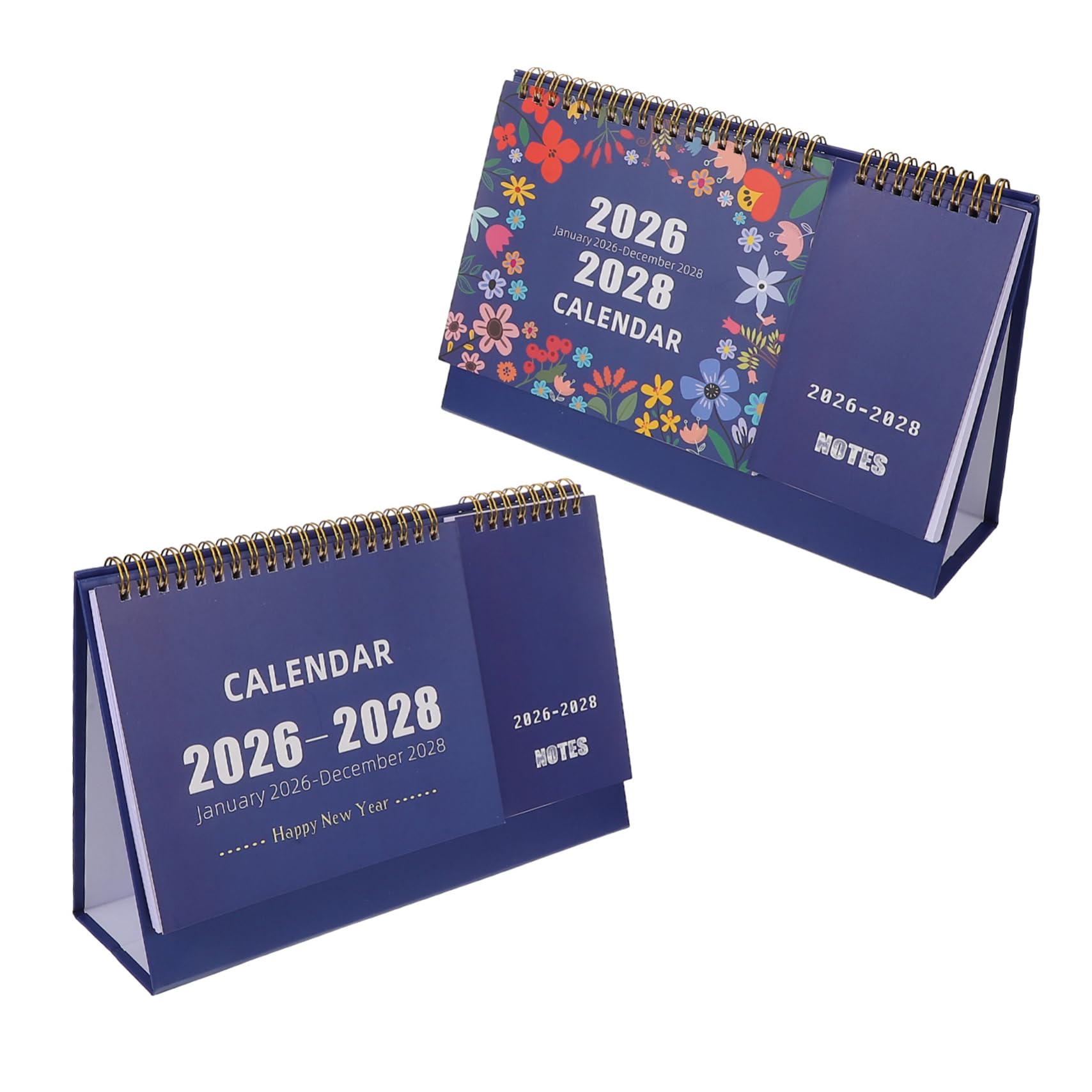 2pezzi Calendario da Tavolo Mensile Flipstyle Mobili per Pianificazione Giornaliera e Eventi Adatto Scrivania Ufficio Casa