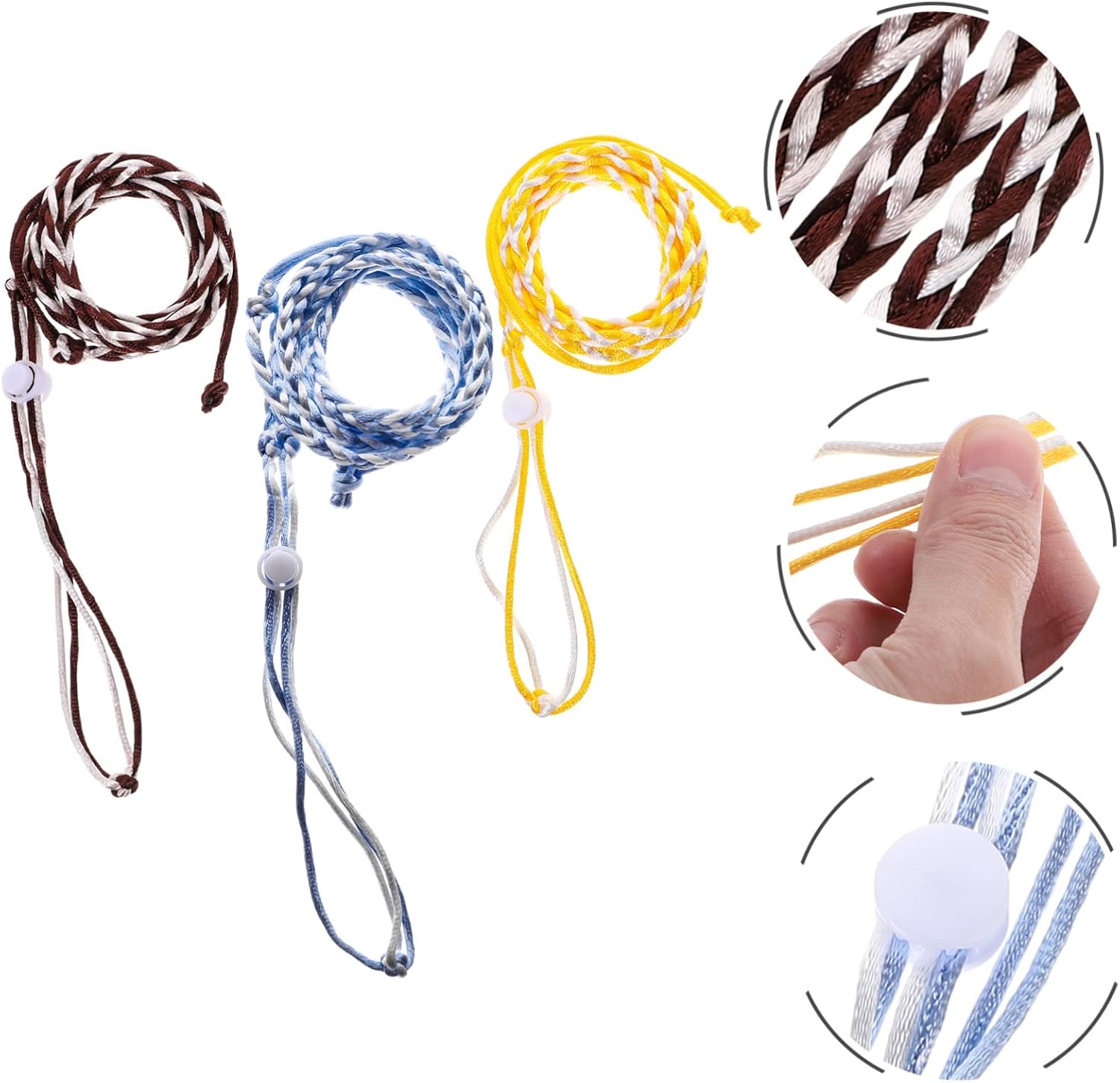 YARNOW 3pcs Hamster Leash Set Comfortable Traction Rope for Outdoor Use for Small Pets Like Squirrels and Guinea Pigs