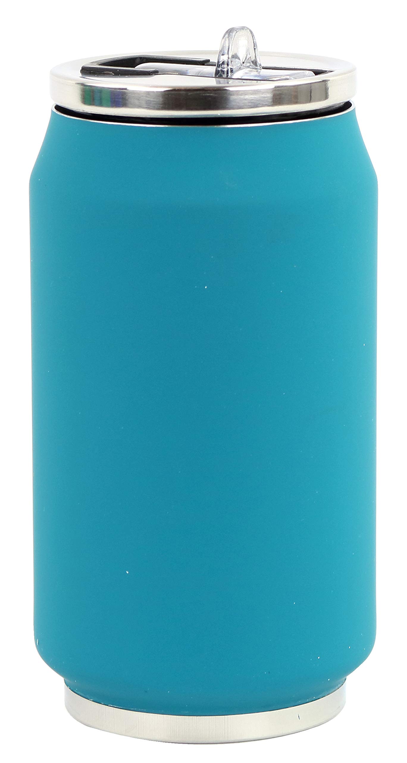 YOKO DESIGN1711 Insulated Can 280 ml Soft Duck Egg Blue Stainless Steel, 14.5 cm