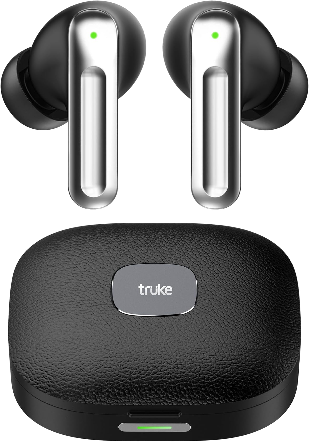 Mega 9 New Launch True Wireless in Ear Earbuds W/ 24-Bit Lossless Spatial Audio, 70H Battery Fast Charge Ear Buds, Leather Finish, 13mm Speakers TWS, 40ms Ultra Low Latency, 4Mics ENC