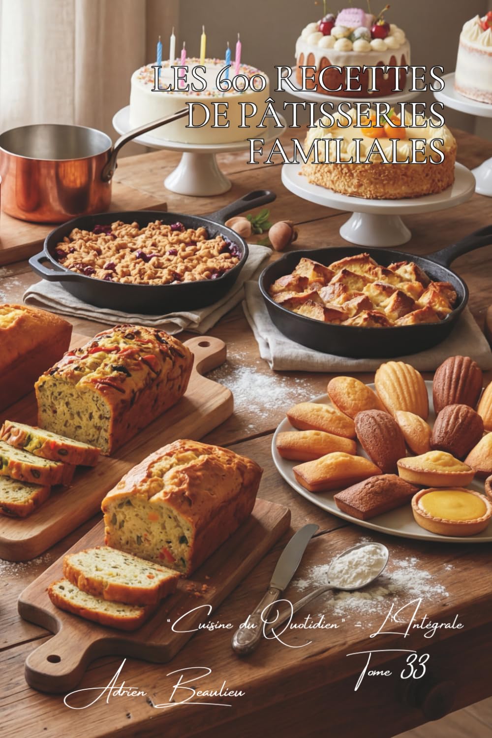 Les 600 Recettes de Pâtisseries Familiales: Tartes, Clafoutis & Gâteaux — la mémoire sucrée de la cuisine française (Une Encyclopédie Culinaire — ... Cuisine Française du Quotidien — L'Intégrale)