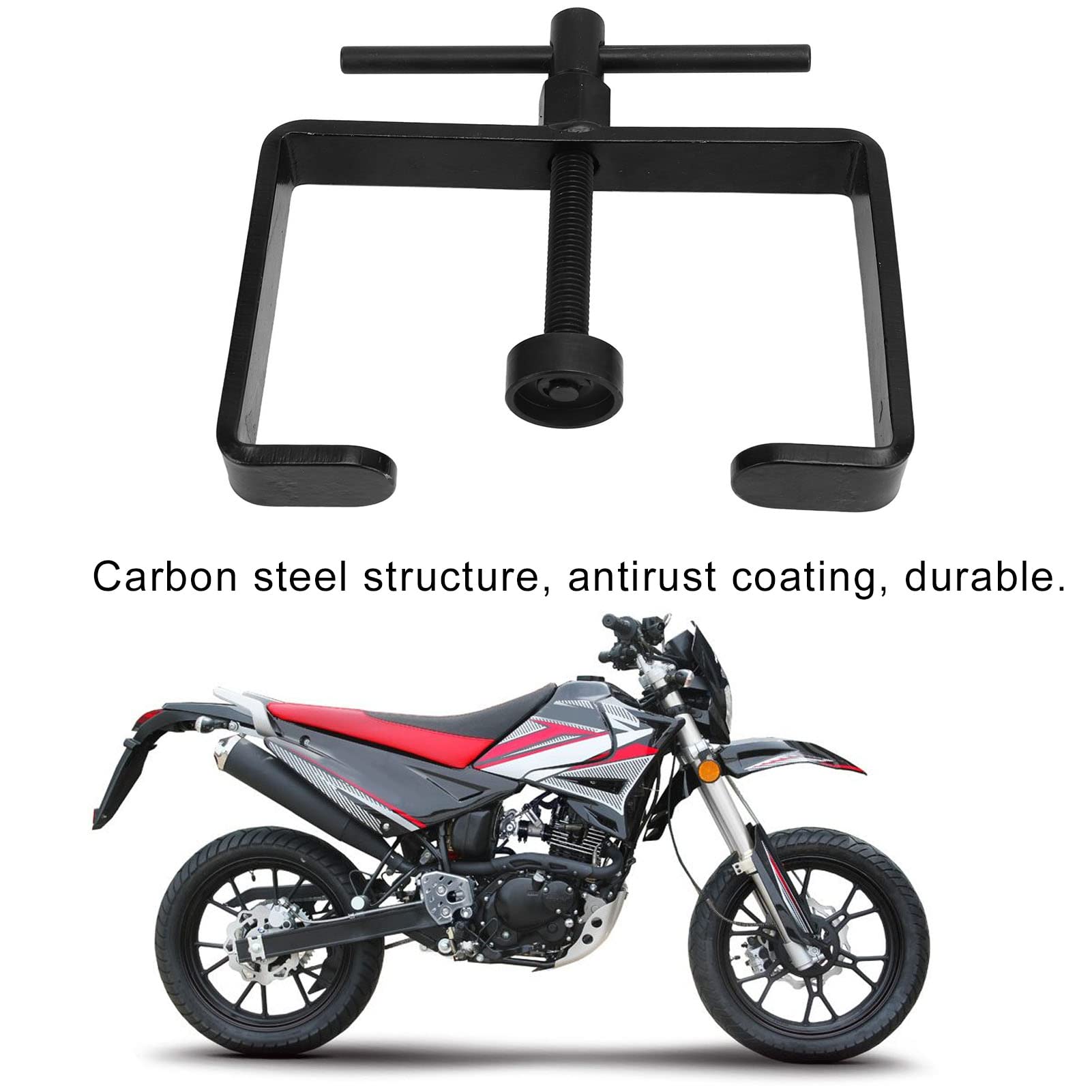 Strumento di Compressione della Molla della Frizione, Strumento di Rimozione del Compressore della Molla della Frizione 125 a 155 Mm Universale per Scooter 50 a 250