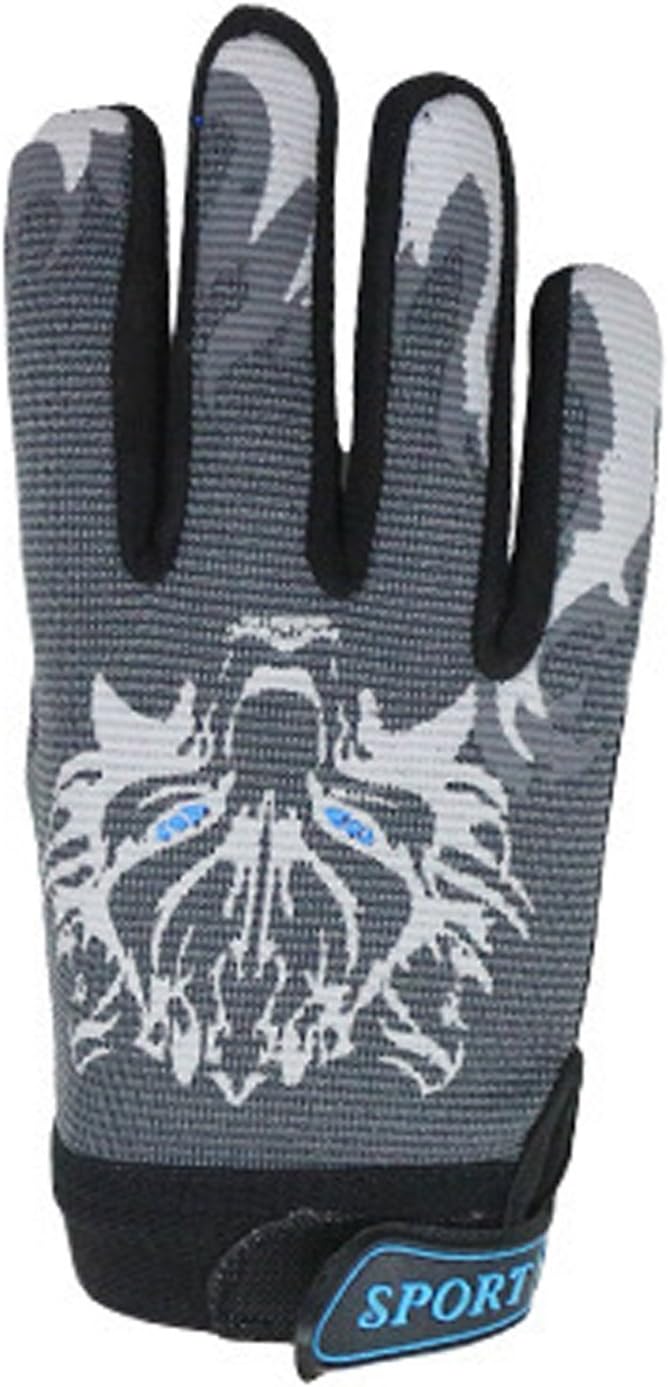 MARZEBike Cycling Gloves for Children Full Finger Non-Slip Breathable Kids Gloves Warm Sport Mittens
