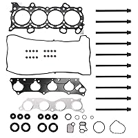 Vista 22 de Juego de juntas de culata del motor con pernos de culata compatible con Chevy Cruze Sonic (2011-2017) compatible con Cruze Limited (2016) 1.8L L4