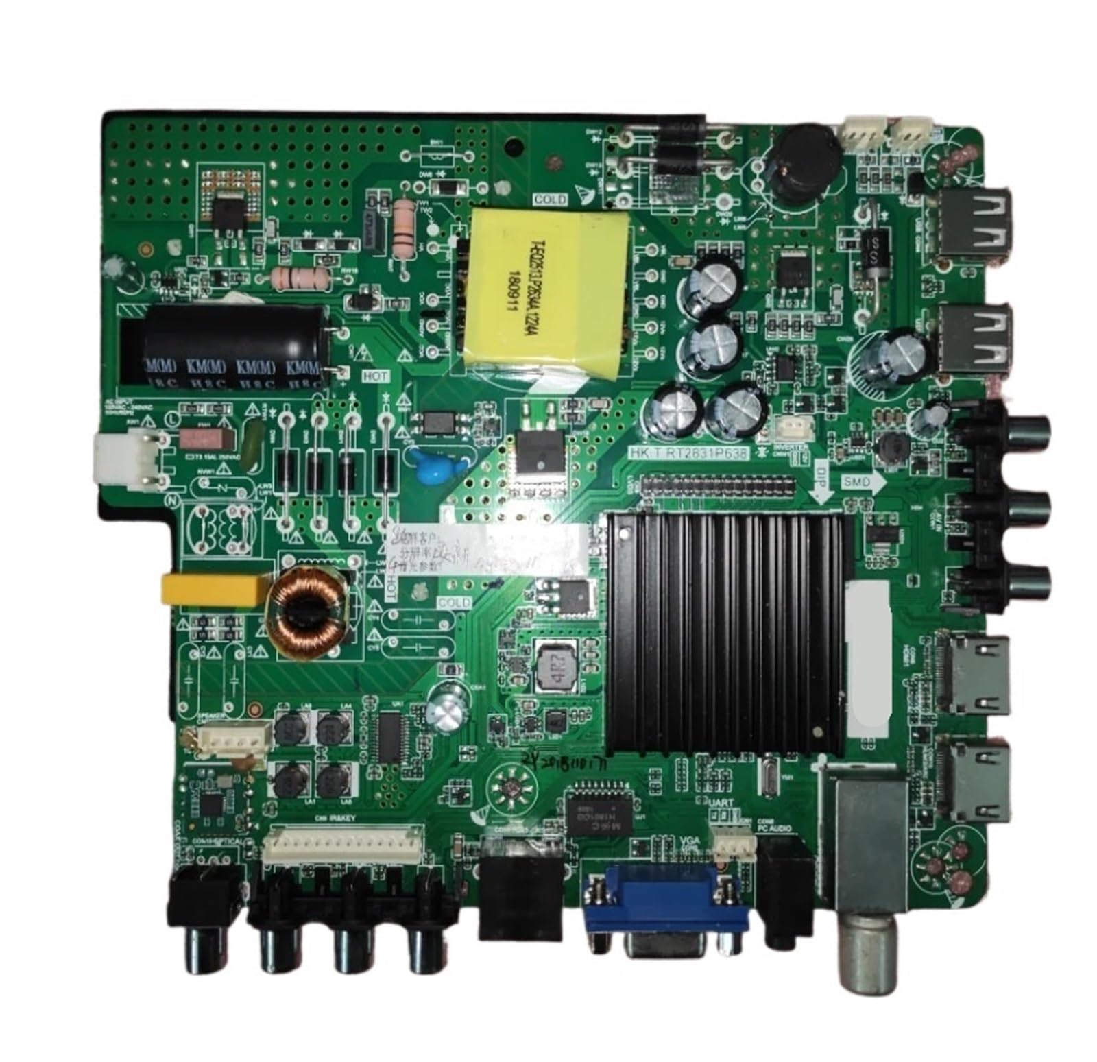 HK.T.RT2831P638 carte mère TV réparer écran noir affichage full hd 1080p