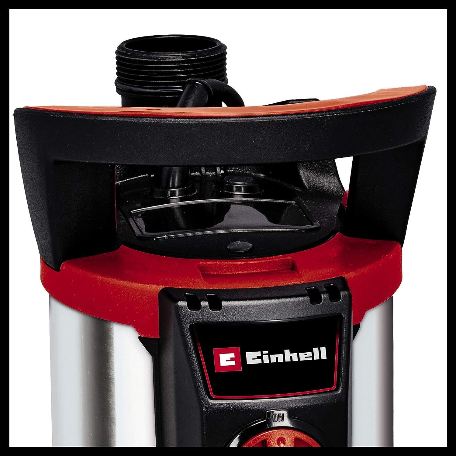Einhell GE-SP 4390 N-A LL ECO Pompa a immersione acque chiare (430 W, portata max 9000 L/h, prevalenza 8 m, immersione max 7m, valvola di non ritorno, aspirazione fino a 1 mm,incl. attacco universale)