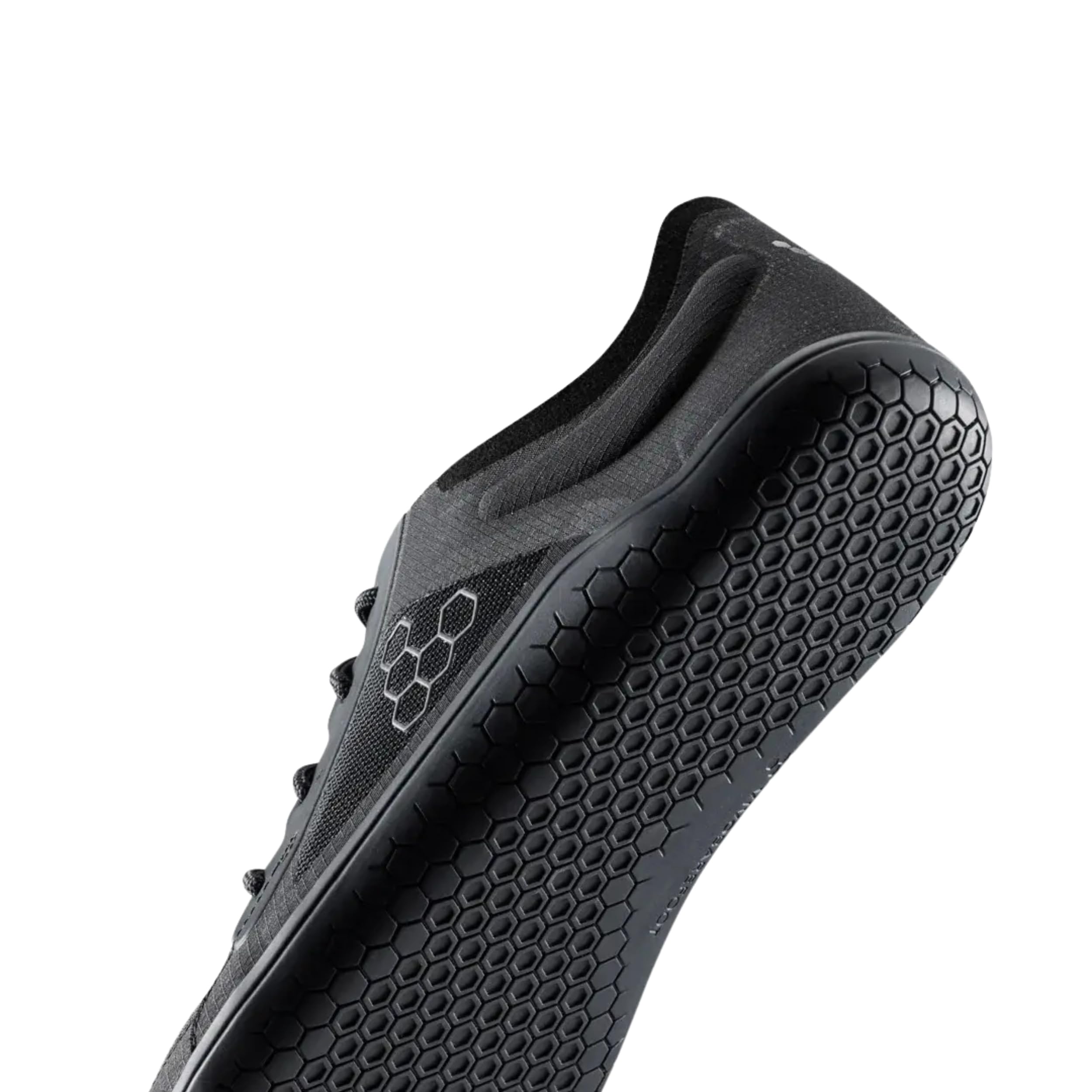 VIVOBAREFOOT Primus Lite IV Obsidian Drop 1 (309253-01) Męskie buty barefoot czarne oddychające sznurowane płaskie buty do kostek, siatkowe