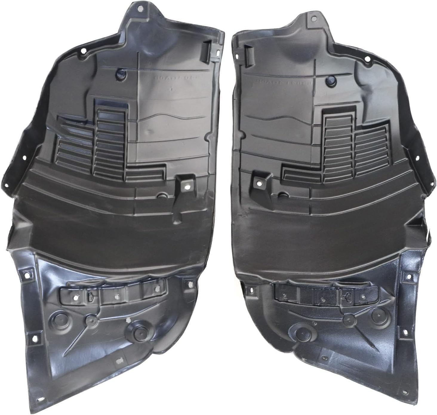 SecosAutoparts 1 Pair Front Fender Liners Inner Panel, Fit for Infiniti Q50 2014-2023, Replace# 638404GA0B 638414GA0B, IN1248128 IN1249128, Driver & Passenger Side Wheel Splash Guard Set