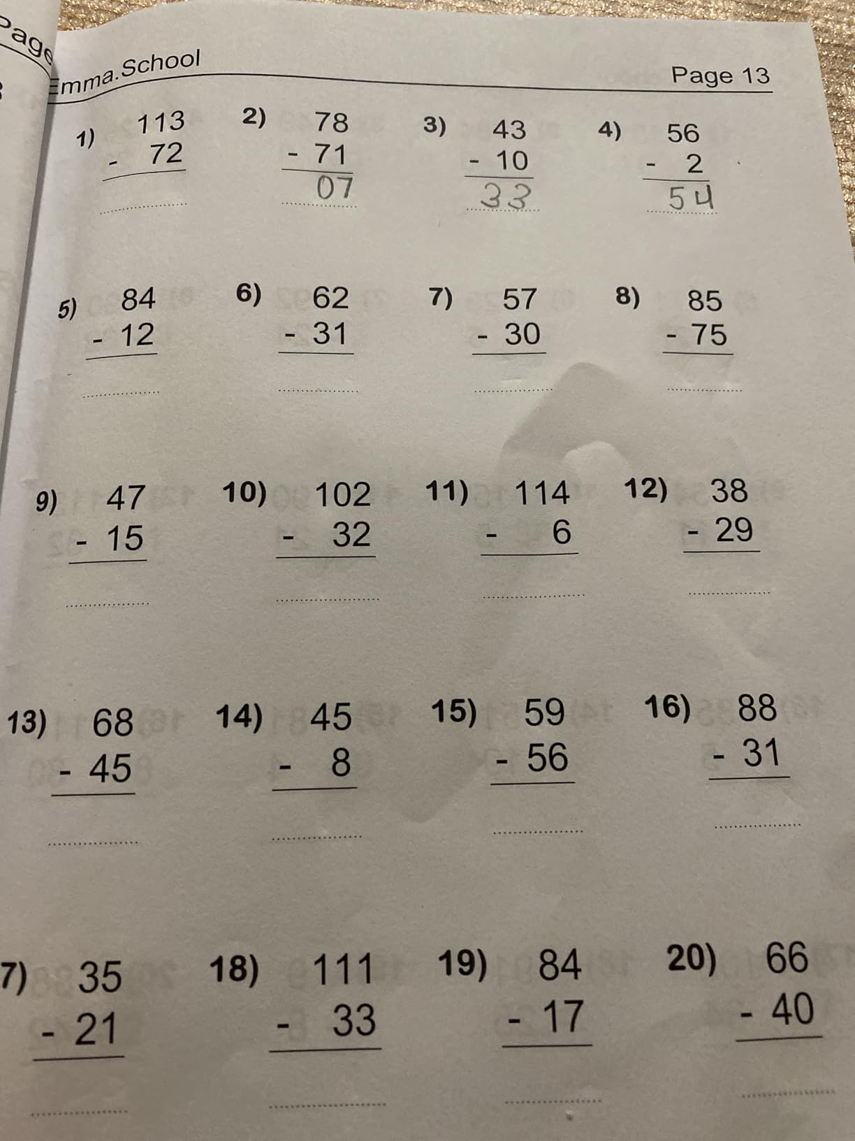 Amazon | Math Workbook For Grades 4-5 With Addition,Subtraction ...