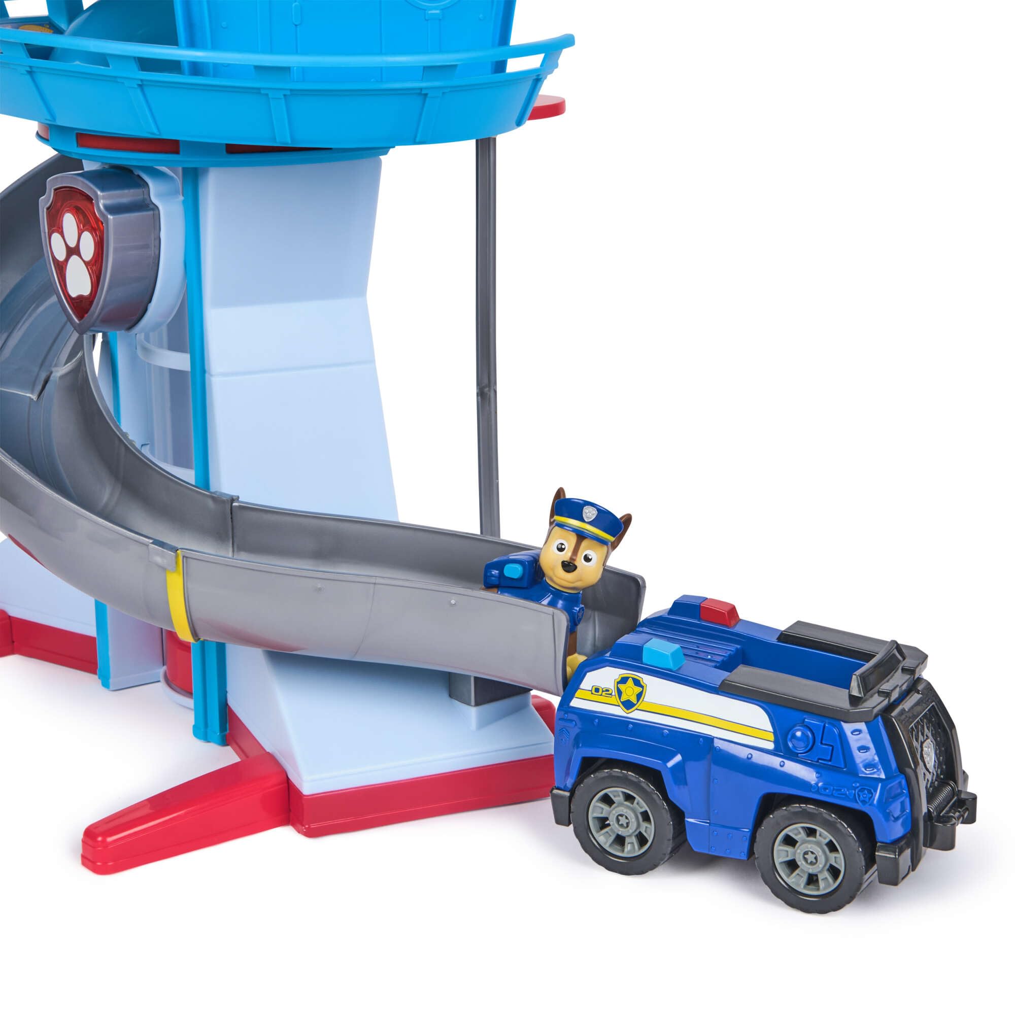 PAW PATROL Kwatera główna ze światłem i dźwiękiem, pojazdami i figurkami