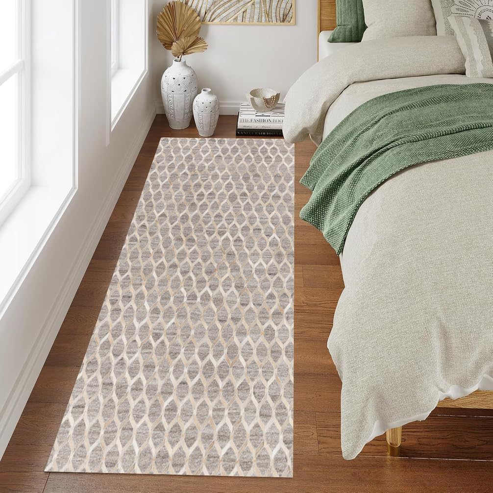Passatoia Corridoio Antiscivolo Tappeto Cucina Personalizzate Tappetto Tappeto Salotto per Soggiorno Camera da Letto corridoio Entrata Bagno ，100 x 350 cm