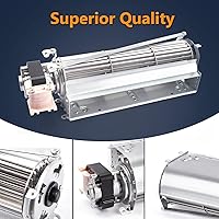 Vista 5 de Criditpid FBK-100 FBK-200 FBK-250 BLOT Unidad de Ventilador Soplador de Chimenea para Superior, Lennox, Monessen, Majestic, Astria, Vermont