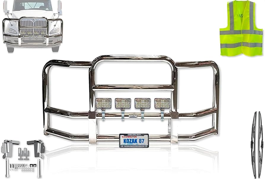 26冊 Amazon.com: KOZAK Full Front Bumper Grille Deer Moose Brush