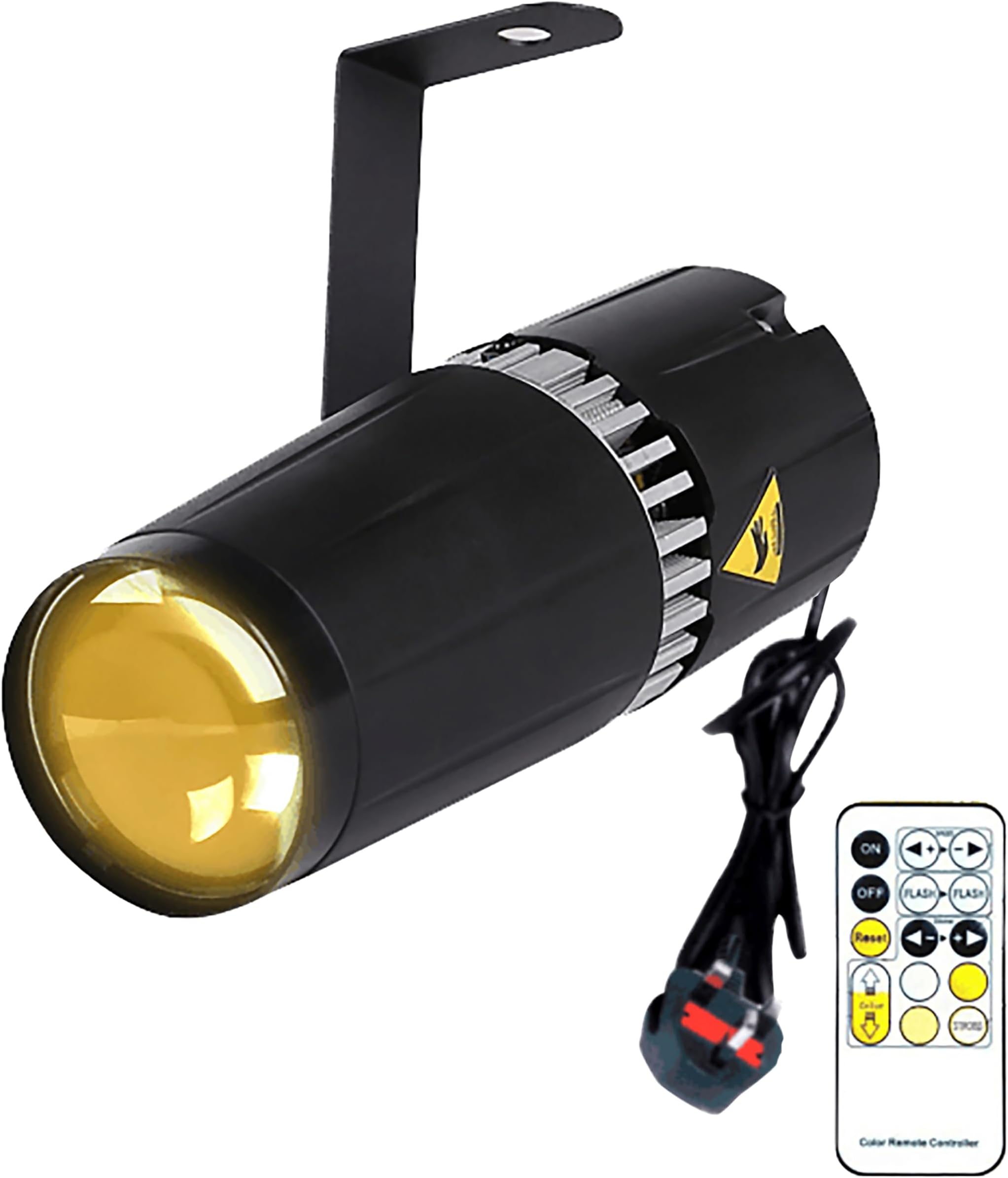 LED pinspot Stage Light,SENLAN 6W Double White/Cool White&Warm White pinspot Beam Stage Light by RF Controller