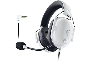 White HyperX Headset Gaming: BlackShark V2 X