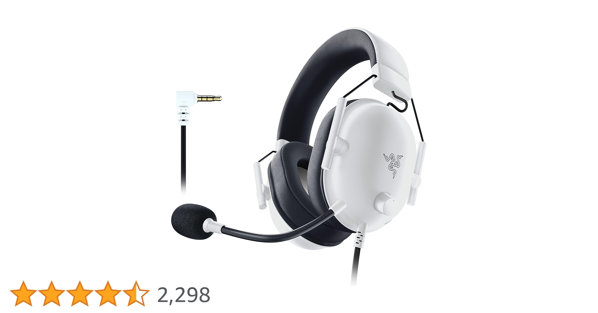 Razer BLACKSHARK V2 X ホワイト Razer BlackShark V2 X Wired Gaming Headset White | eBay