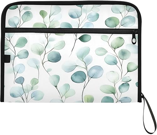 Vista 63 de Kcldeci Carpeta de archivos expansible de 13 bolsillos de mármol morado, carpeta de archivos de acordeón, organizador de documentos, carpeta