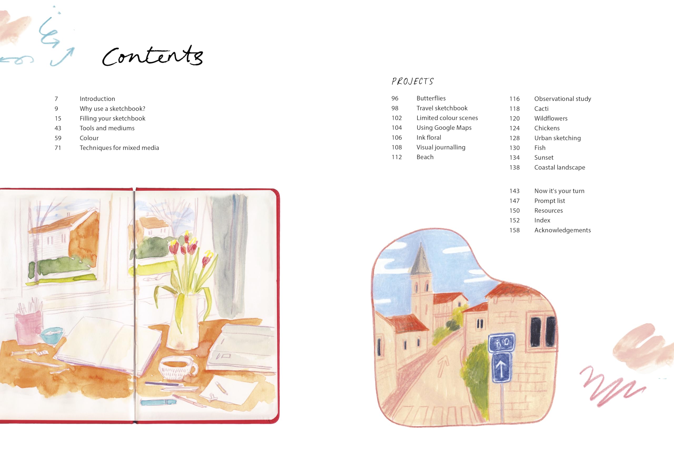 Sketchbook Joy: How to embrace your creativity and fill your sketchbooks with colour