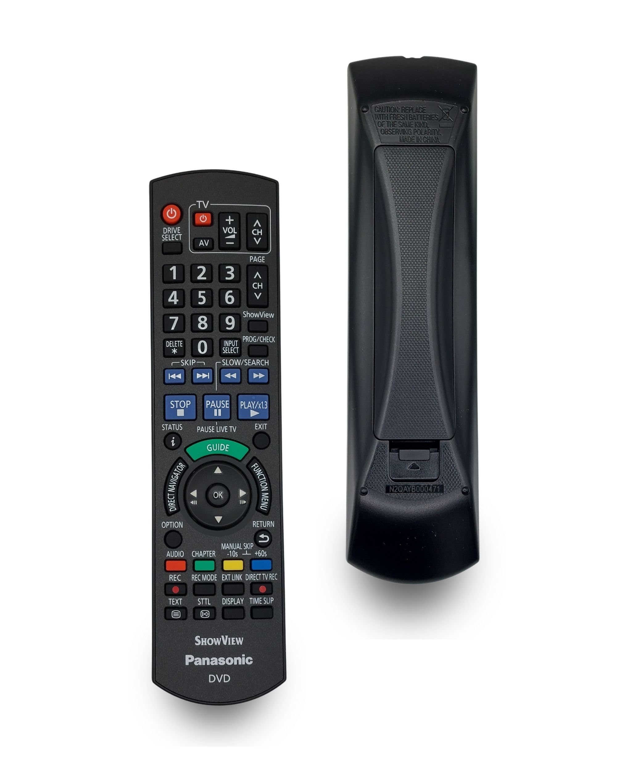 Panasonic N2QAYB000471 – Original-Fernbedienung für Panasonic Viera TVs – Ersatzmodell, sofort einsatzbereit, kein Setup nötig