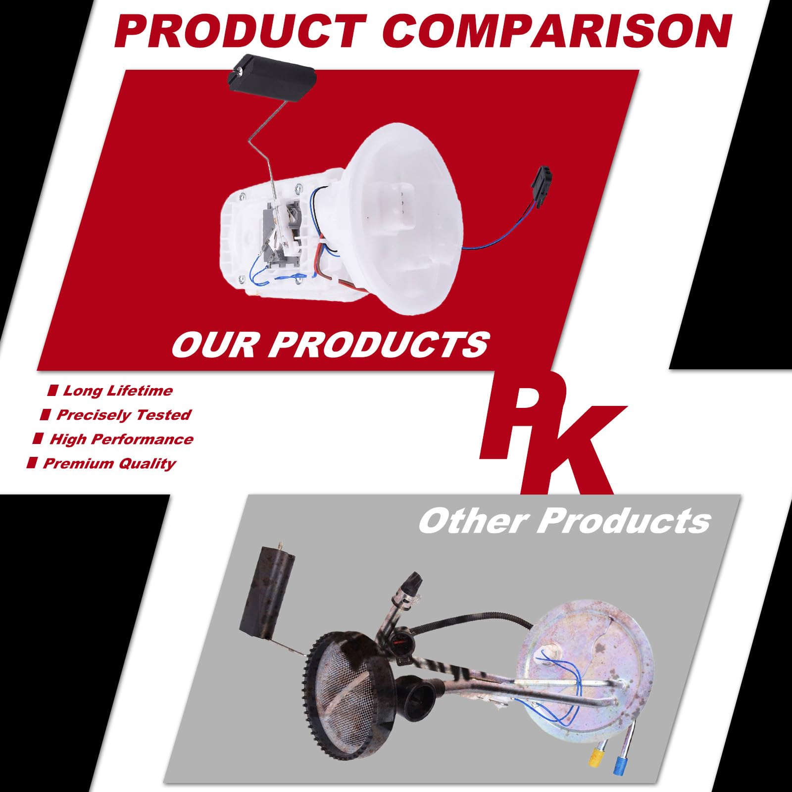 Amazon.com: Bapmic 16112755082 Electric Fuel Pump Module Assembly  