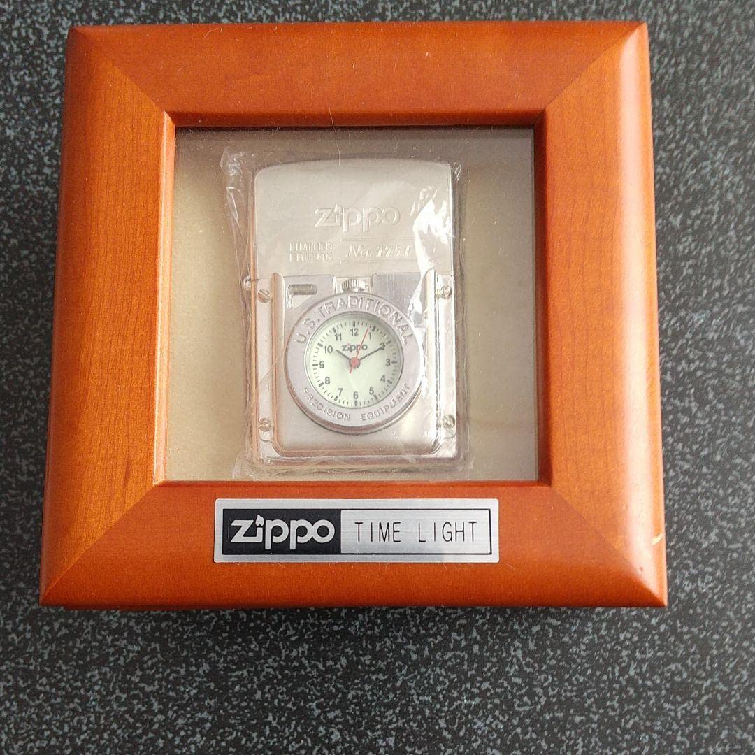 Amazon.co.jp: ジッポー ZIPPO 時計付き オイルライター タイムライト 