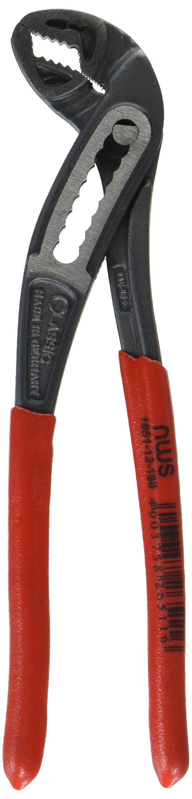 Nws Silver/Red 1651-12-180-Sb "Classicplus" Waterpump Pliers,