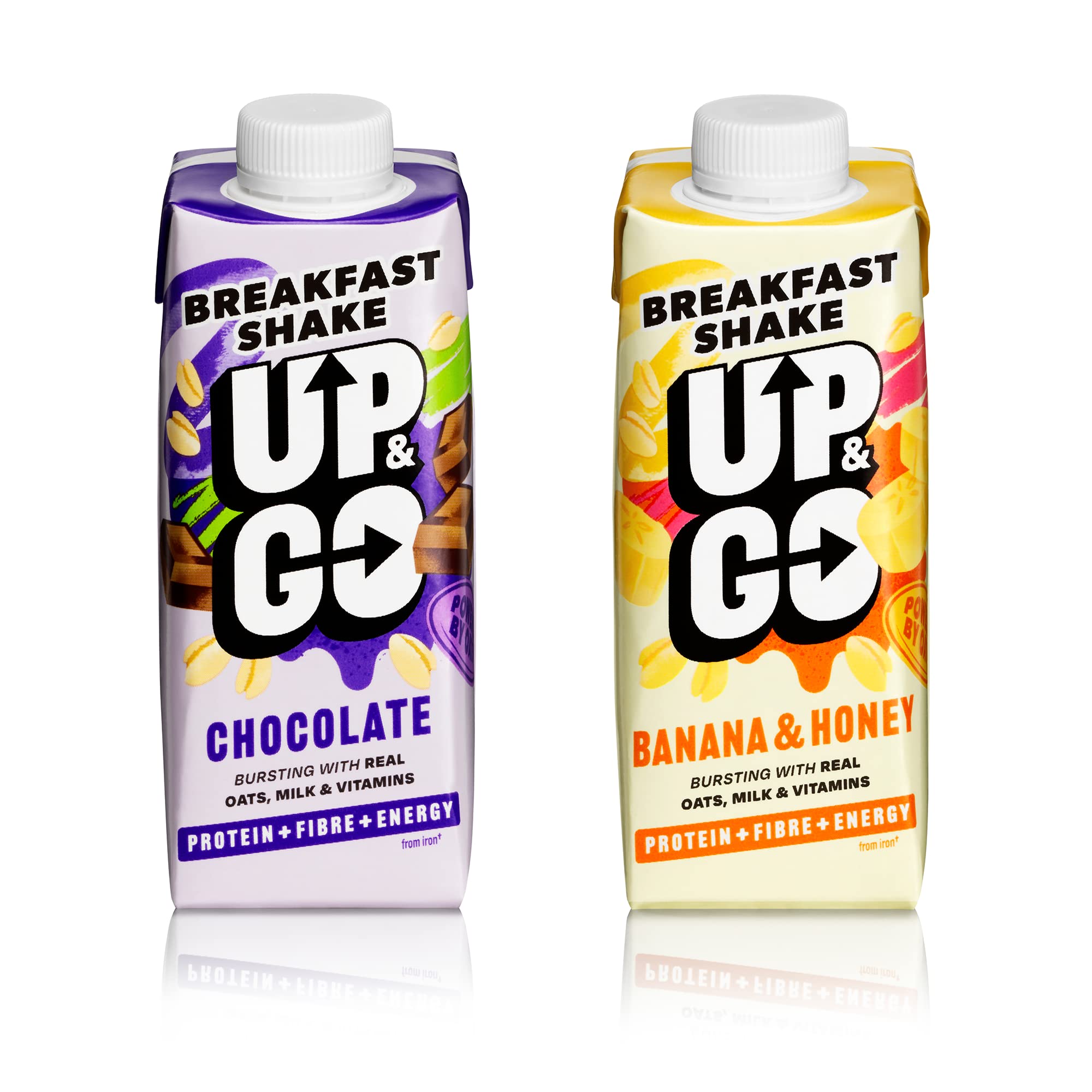 UP & GO Breakfast Drink Chocolate, High Protein, Calcium & Fibre