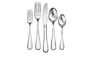 Liberty Silverware Annapolis 20-Piece Flatware Set Service for 4 Stainless Steel