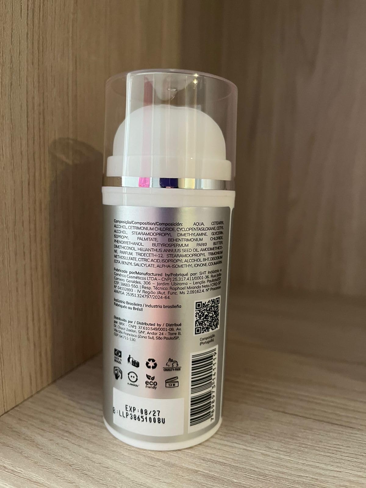 Mascarilla capilar Leave-In L4 Molecular Peptides – Repara el cabello seco o dañado – Restauración molecular profunda en 4 minutos – 3.38 onzas líquidas 7