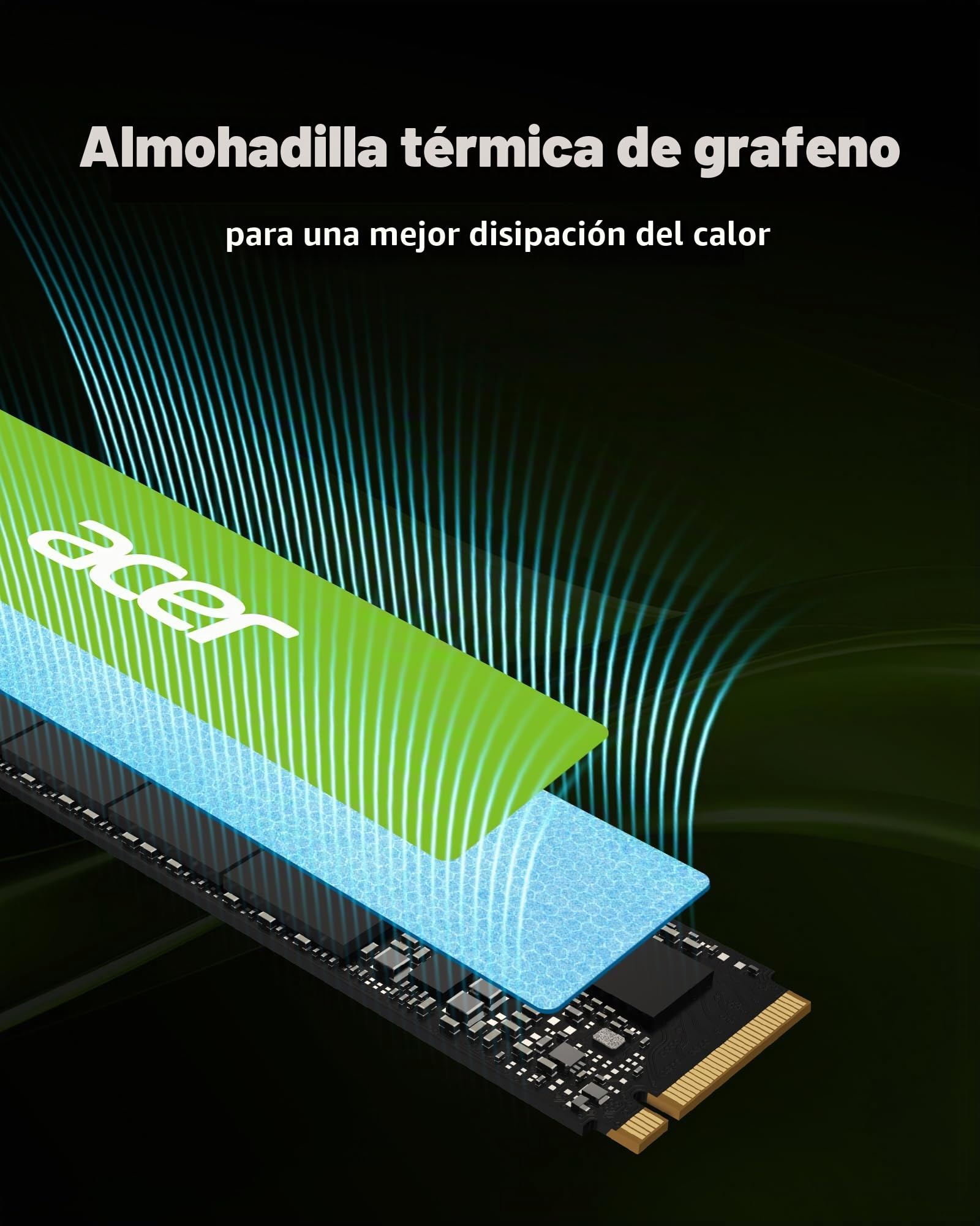 Acer FA200 M.2 2280 SSD 4TB: PCIe 4.0 NVMe Gen4x4 con HMB y SLC