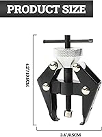 Vista 4 de Zlirfy Extractor de terminal de batería, extractor de terminal de batería y brazo de limpiaparabrisas, herramienta de extracción y reparación