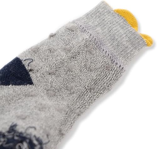 Miniatura 7 de 3 pares de calcetines ultra gruesos y cálidos para bebés, niños y niñas, calcetines de invierno, calcetines de algodón cálidos hasta la pantorrilla