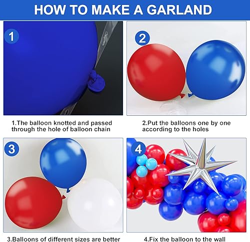 Miniatura 24 de Arco de globos de dinosaurio azul, verde y naranja, 121 unidades, cumpleaños de niños, decoraciones de baby shower Verde Naranja Azul