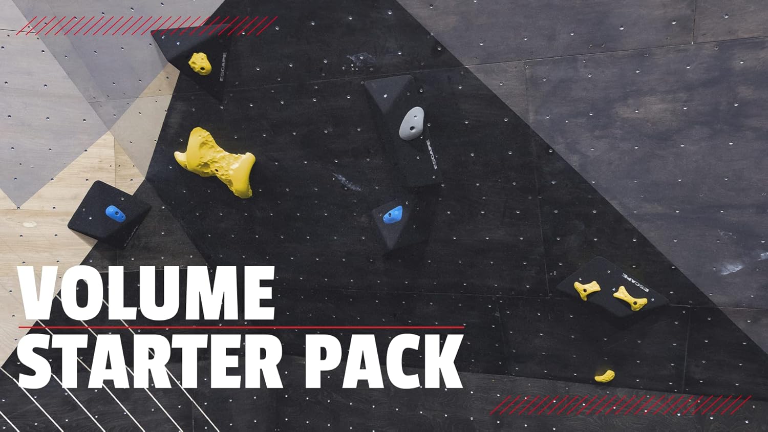Escape Climbing Volume Starter Pack - Essential Set of Climbing Volumes for Bouldering and Route Setting - Perfect for Beginners and Pros Alike