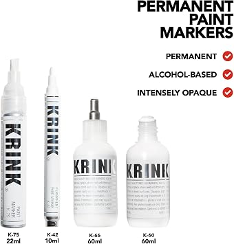 Krink White Set of 4 (KWHITESET)