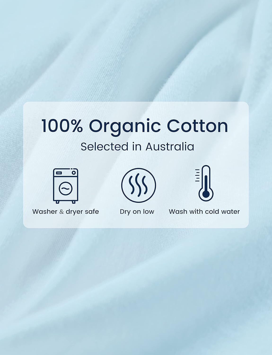 Gently Weighted Sleep Sack, TotAha Superior Baby Wearable Blanket 0-24 Month 100% Organic Cotton Infant Sleeping Bag, 2-Way Child-Safe Zipper : Baby