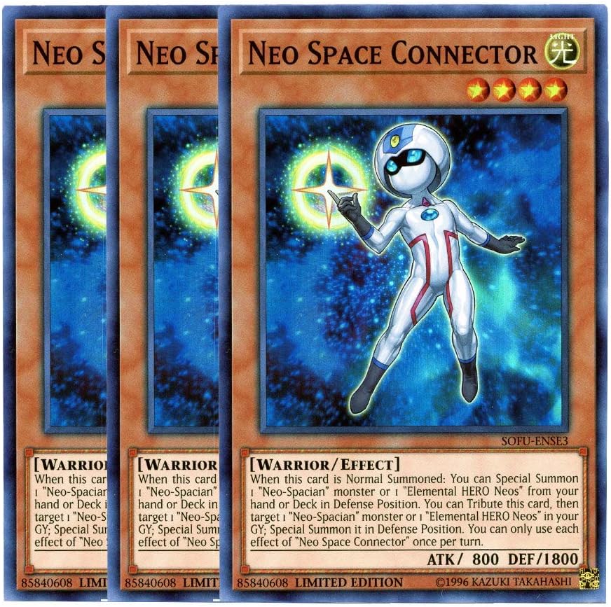x3 Neo Space Connector - SOFU-ENSE3 - Super Rare - Limited Edition
