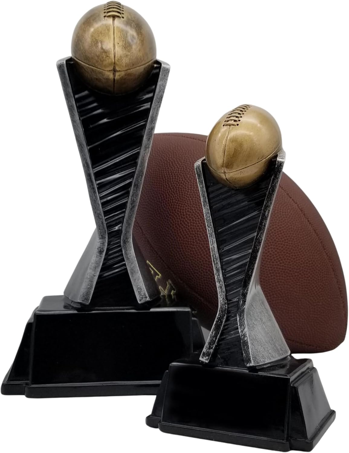 Decade Awards World Class Tower Football Trophy - Most Valuable Player Trophy - Custom Engraved Plate on Request (6, 8 or 12 Inch Tall)