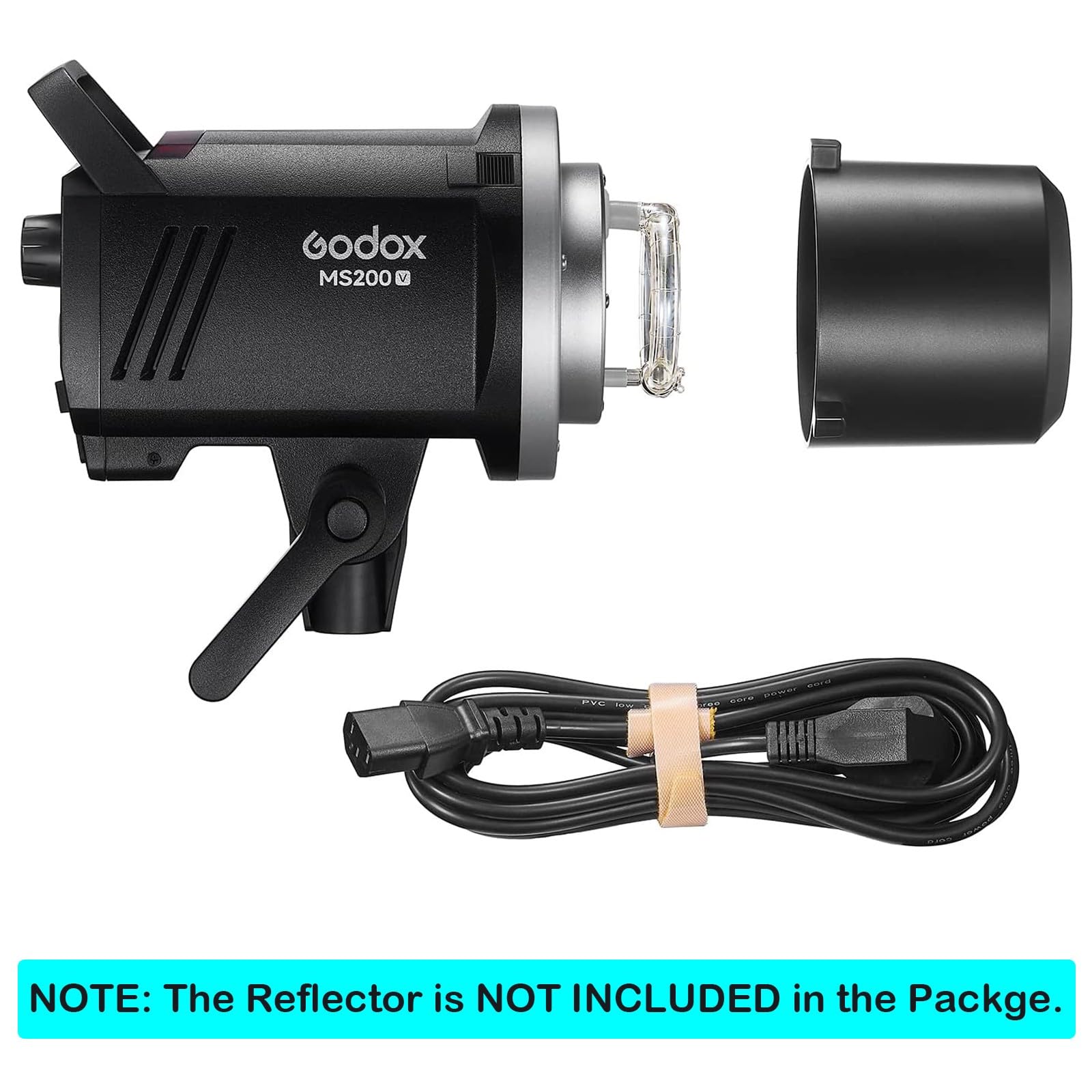 Amazon | Godox MS200-V 200W ストロボフラッシュ GN53 5600K 0.1-1.8S