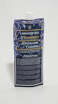 Ecoslay Silver Slay Revitalizing Cleanser, Lemongrass and Rosemary, 8 Fl Oz, Sulfate-Free Hair Shampoo