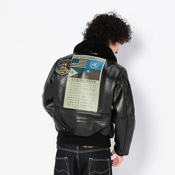 Avirex G-1 Top Gun Leather Jacket G-1 TOPGUN 6181013 Men's