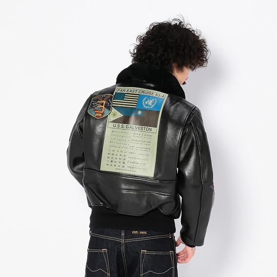 Avirex G-1 Top Gun Leather Jacket G-1 TOPGUN 6181013 Men's