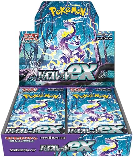 Pokemon - Juego de cartas Scarlet & Violet Expansion Pack Violet ex Box (japonés)