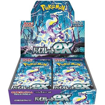 Pokemon Card Game Scarlet & Violet Expansion Pack Violet ex BOX