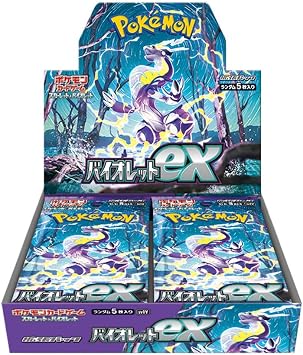 Pokemon Card Game Scarlet & Violet Expansion Pack Violet ex Box Japanese