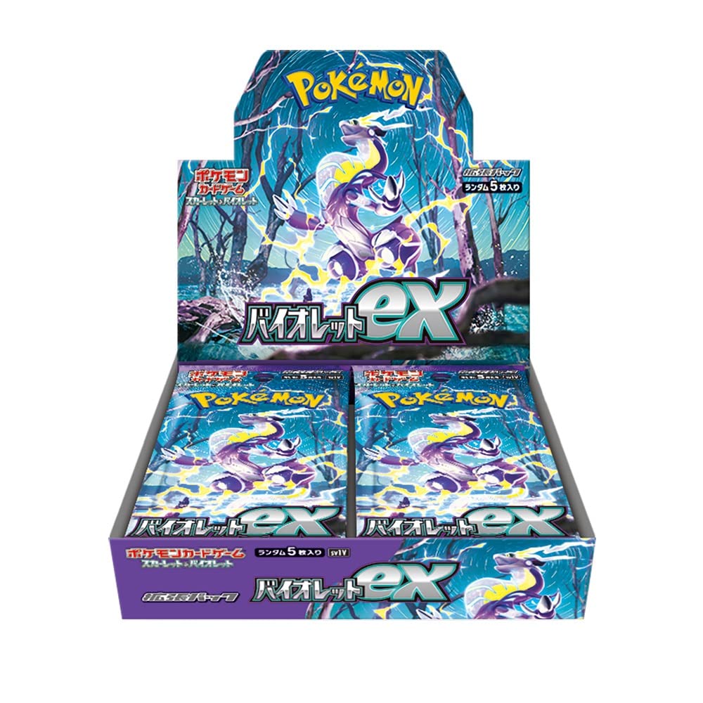 Pokemon Card Game Scarlet Violet Expansion Pack Violet ex Box Japanese