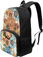 Vista 21 de American Flag Fire Galaxy Pattern Kids Backpack for Boys Girls Elementary Students Bookbag Middle School Bag Lightweight Children Travel Bag