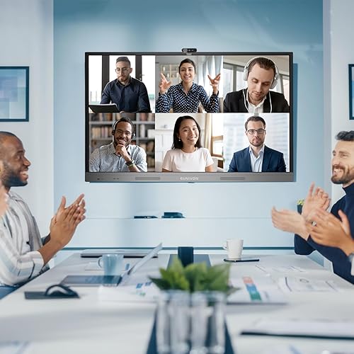 Miniatura 4 de EUNIVON Pizarra blanca interactiva, pizarra inteligente 4K UHD de 55 pulgadas, pantalla táctil interactiva, pizarra inteligente para aula y negocios